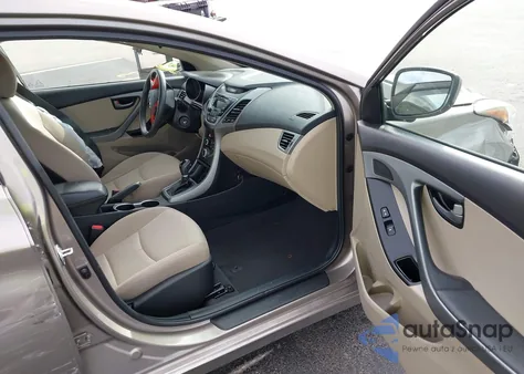 2014 Hyundai Elantra Se из США, поврежденный, VIN 5NPDH4AE0EH511827